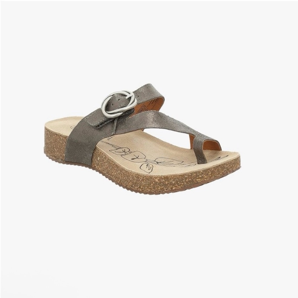 Josef Seibel Tonga 52 Sandal | NWOT | Leather Comfort Wedge | Size 36